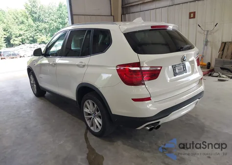 2017 BMW X3 Sdrive28I из США, поврежденный, VIN 5UXWZ7C33H0V92809